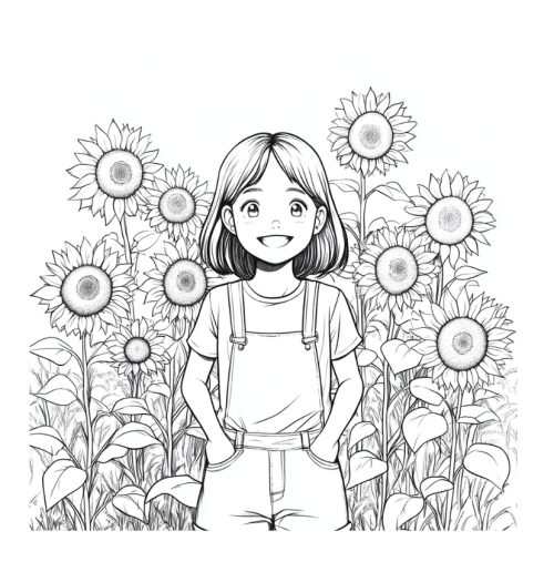 Girl Therapy Bold & Easy Coloring Book - Image 3