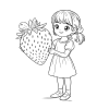 Girl Therapy Bold & Easy Coloring Book - Image 5