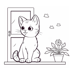 Alternative view of Simple Art Coloring Book