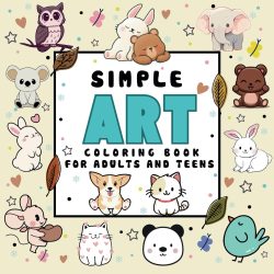 Simple Art Coloring Book