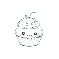 Alternative view of Food & Snacks Coloring Book Bold and Easy Designs for All Ages
