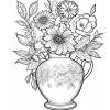 Relaxing Landscapes Coloring Book For Adults With Flower Pattern For Calm, Stress Relief and Relaxation - Image 4