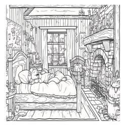 Alternative view of Little Corner Coloring Book For Teen And Adult