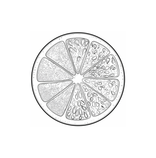 Food & Snacks Coloring Book Bold and Easy Designs for All Ages - Image 3