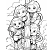 Adorable Monkey Coloring Book - Image 2