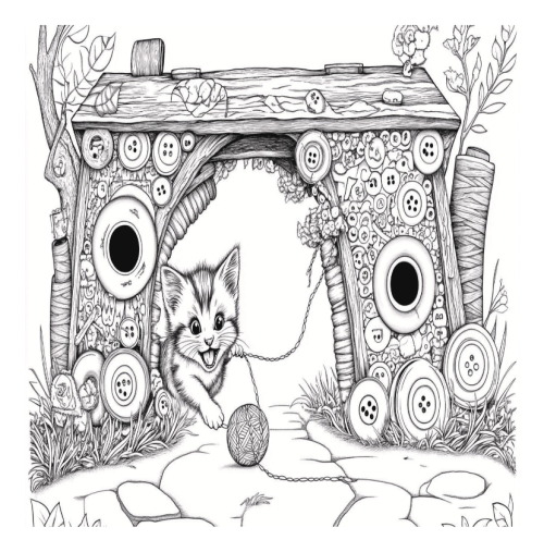 Little Corner Coloring Book For Teen And Adult - Image 3