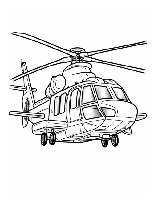 Police Coloring Book for Kids Ages 4-8 - Image 2