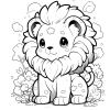 Lion Coloring Book for Kids - Image 4