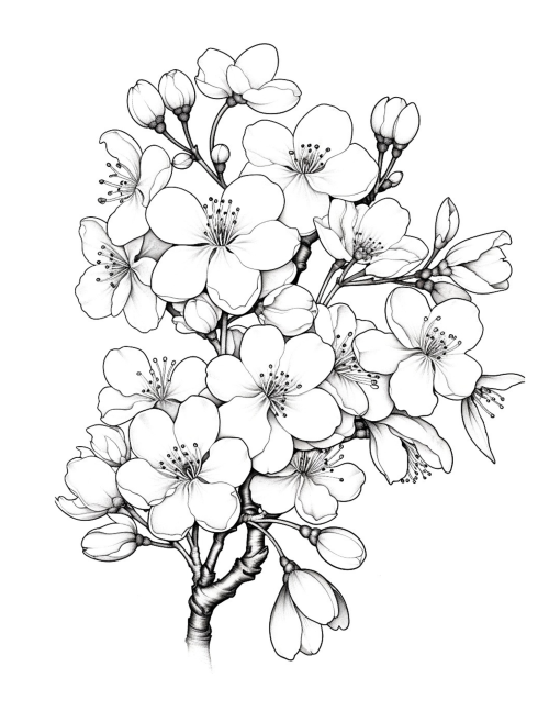 Relaxing Landscapes Coloring Book For Adults And Seniors With Flower Patterns - Image 7