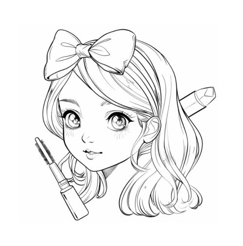 Glow Cosmetics Coloring Book - Image 4