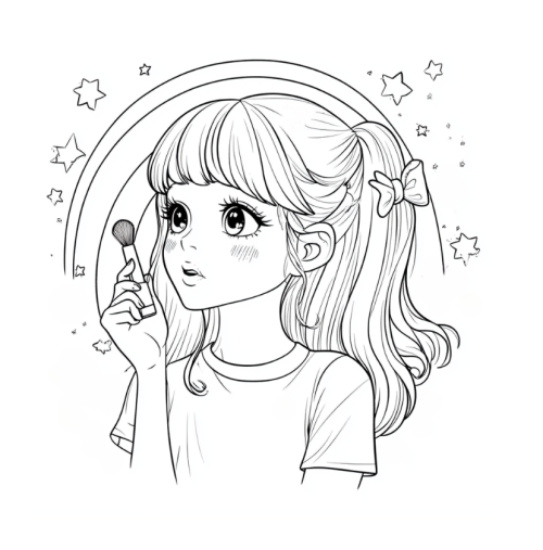 Glow Cosmetics Coloring Book - Image 6