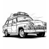Police Coloring Book for Kids Ages 4-8 - Image 4