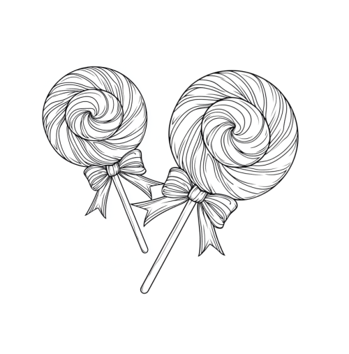 Food & Sweet Adorable Coloring Book for Adults and Kids - Image 2