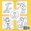 Adorable Coloring Book For Giraffe Kids - Image 2