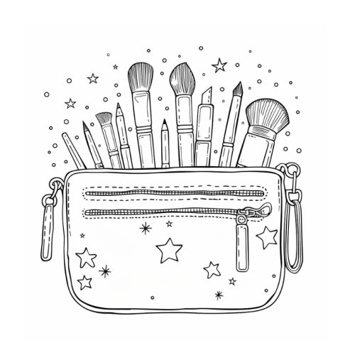 Glow Cosmetics Coloring Book - Image 7