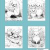 Sea Otter Coloring Book Funny and Cute Otter Puns Coloring Book for Adults - Image 2