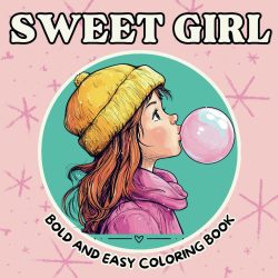 Stress Relief Bold and Easy Coloring Book