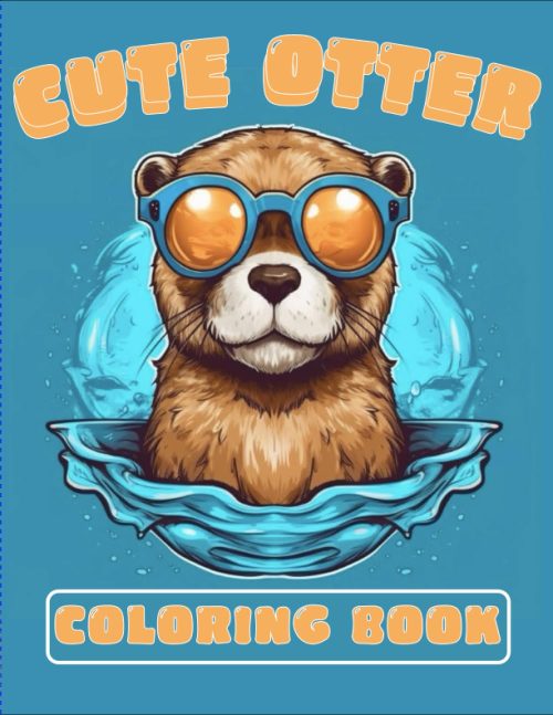 Otter Coloring Book for Kids