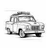 Police Coloring Book for Kids Ages 4-8 - Image 6