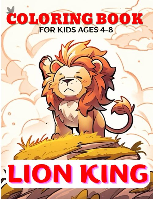 Lion Coloring Book for Kids