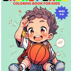Basketball Coloring Book For Kids
