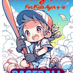 Baseball Coloring Book for Kids