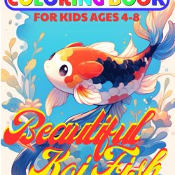 Koi Fish Coloring Book For Kids