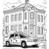 Police Coloring Book for Kids Ages 4-8 - Image 7