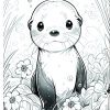 Otter Coloring Book for Kids - Image 2