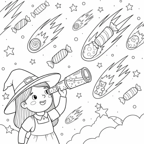 Little Witchland - A Cute Halloween Coloring Book - Image 16