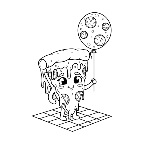 Little Things - A Simple Coloring Book For Kids - Image 13