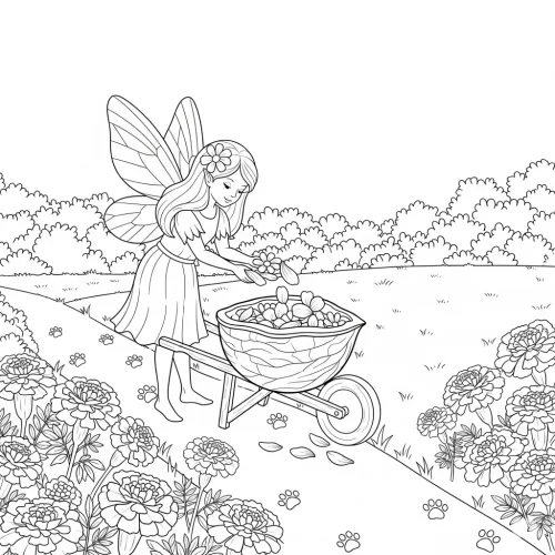 Fairy Bloom - A Floral Coloring Book - Image 15