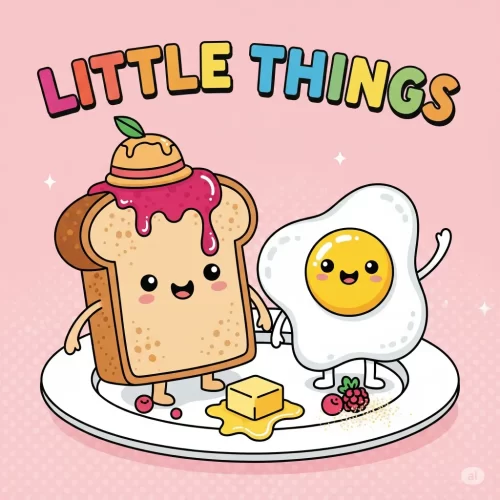 Little Things - A Simple Coloring Book For Kids