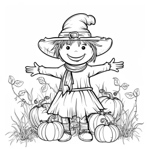 Thanksgiving Coloring Book: Bold & Easy – 50 Fun, Stress-Free Pages! - Image 6