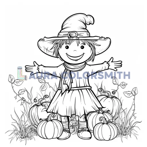 Thanksgiving Coloring Book: Bold & Easy – 50 Fun, Stress-Free Pages! - Image 6