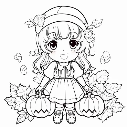 Thanksgiving Coloring Book: Bold & Easy – 50 Fun, Stress-Free Pages! - Image 9