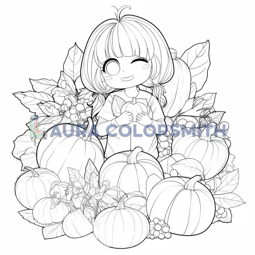 Thanksgiving Coloring Book: Bold & Easy – 50 Fun, Stress-Free Pages! - Image 11