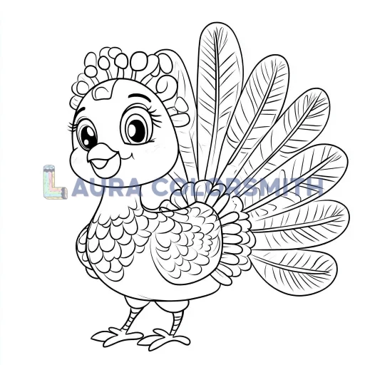 Thanksgiving Coloring Book: Bold & Easy – 50 Fun, Stress-Free Pages! - Image 13