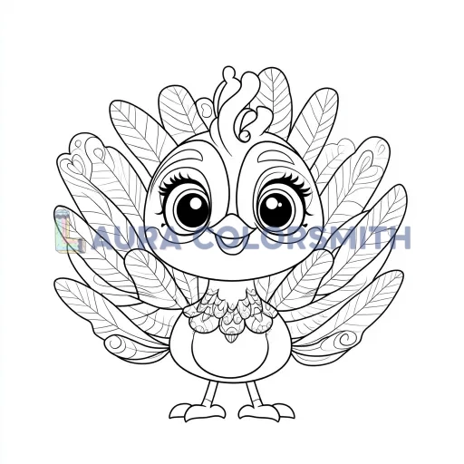 Thanksgiving Coloring Book: Bold & Easy – 50 Fun, Stress-Free Pages! - Image 2