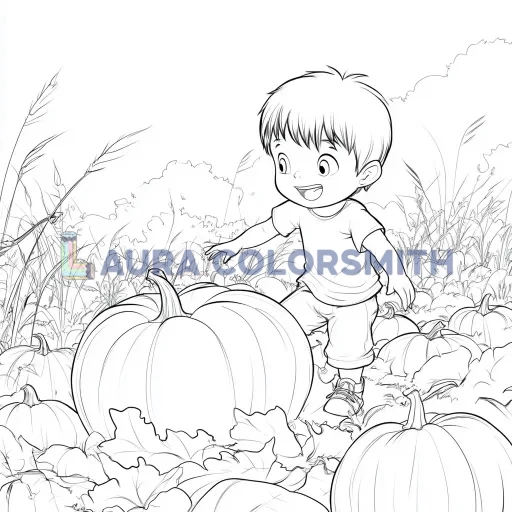 Thanksgiving Coloring Book: Bold & Easy – 50 Fun, Stress-Free Pages! - Image 16